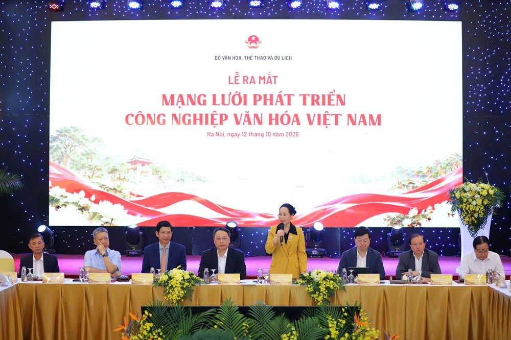 [Ảnh] Lễ công bố Mạng lưới Phát triển Công nghiệp văn hóa Việt Nam - ảnh 1