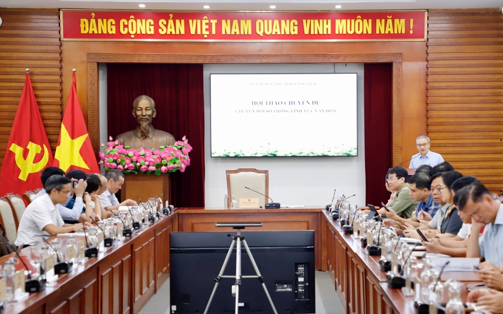 Chuyển đổi số trong lĩnh vực Văn hóa: Phát triển văn hóa như một ngành kinh tế trong kỷ nguyên số thông qua công nghiệp văn hóa