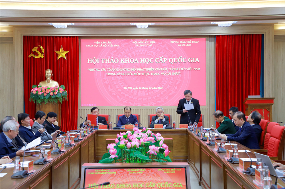 Những yếu tố ảnh hưởng đến phát triển văn hoá, con người Việt Nam trong kỷ nguyên mới - ảnh 1