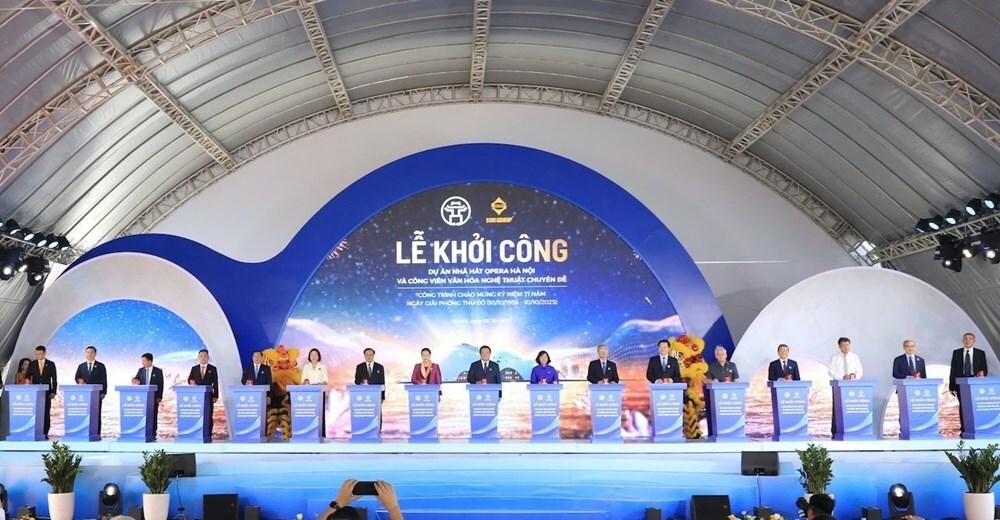 Khởi công dự án Nhà hát Opera Hà Nội: Kết nối văn hóa Việt Nam với thế giới - ảnh 1