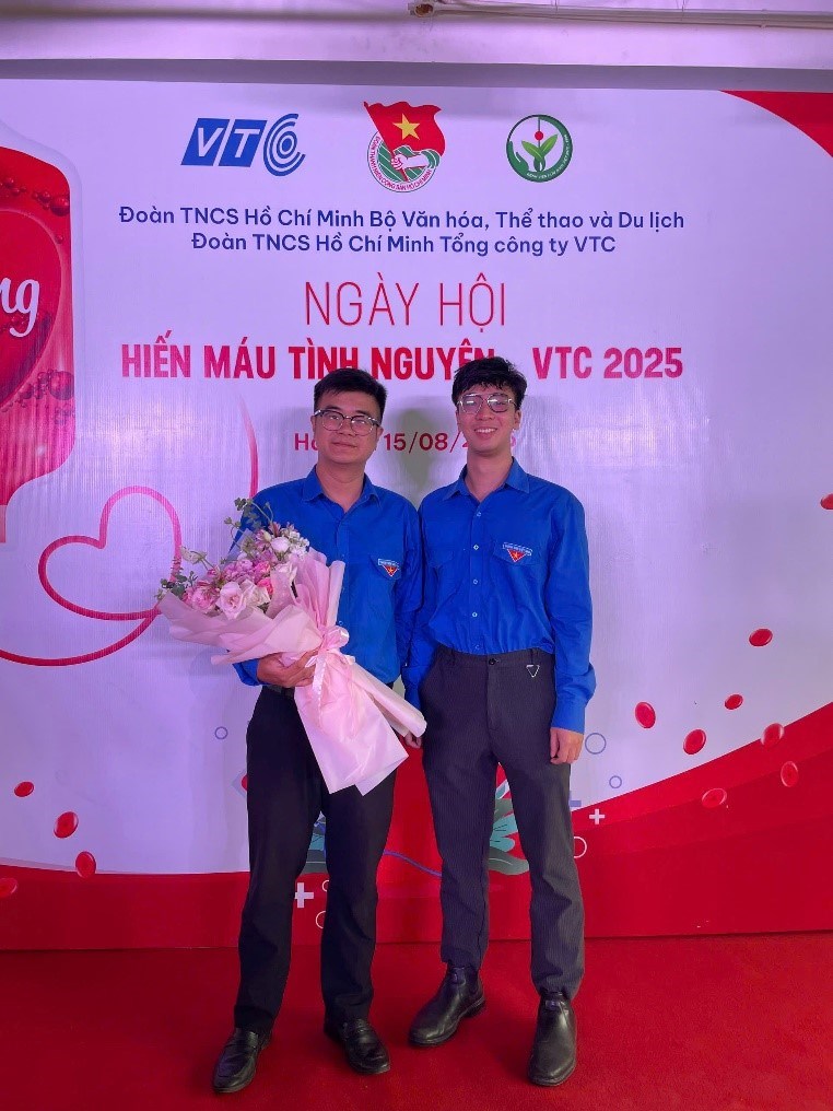 Đoàn TNCS Hồ Chí Minh Cục Bản quyền tác giả tham gia Ngày hội hiến máu VTC 2025 - ảnh 2