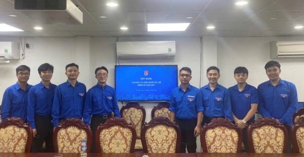 HỘI NGHỊ ĐẠI BIỂU ĐOÀN TNCS HỒ CHÍ MINH CỤC BẢN QUYỀN TÁC GIẢ NHIỆM KỲ 2025 – 2027 - ảnh 1