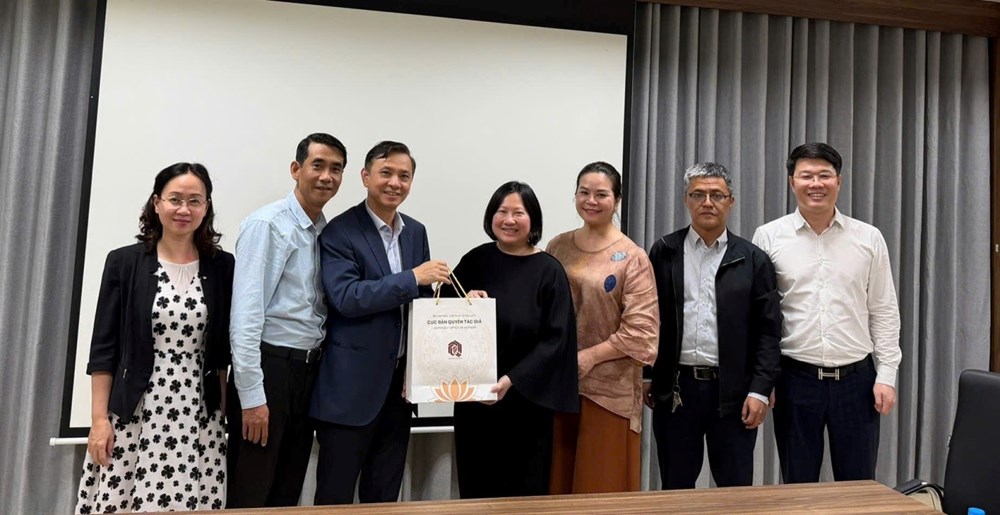 CỤC BẢN QUYỀN TÁC GIẢ LÀM VIỆC VỚI ĐẠI DIỆN CHƯƠNG TRÌNH HÒA GIẢI WIPO – ASEAN (WIPO+)  - ảnh 2