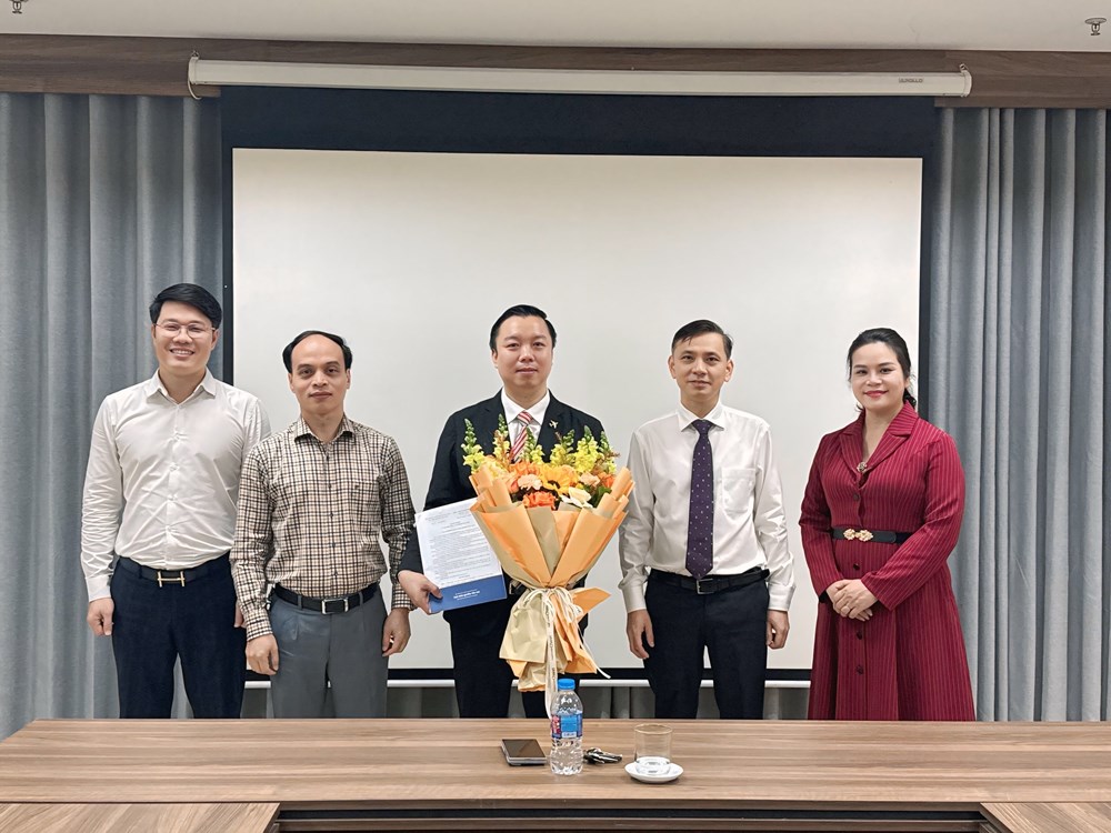 Trao Quyết định bổ nhiệm Phó Giám đốc Trung tâm Bảo vệ bản quyền Việt Nam, Cục Bản quyền tác giả - ảnh 3