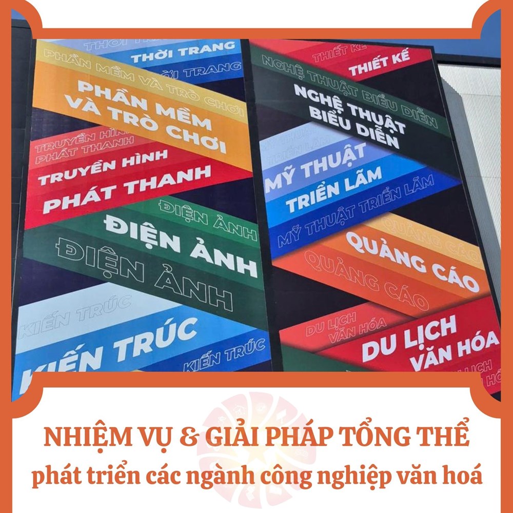 Nhiệm vụ & Giải pháp tổng thể triển khai Chiến lược phát triển Công nghiệp văn hóa Việt Nam - ảnh 1