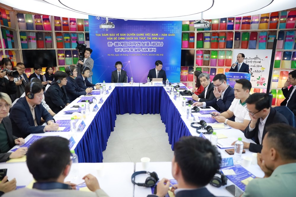 Tọa đàm Game Việt Nam – Hàn Quốc: Chia sẻ kinh nghiệm bảo vệ bản quyền trong bối cảnh số - ảnh 1