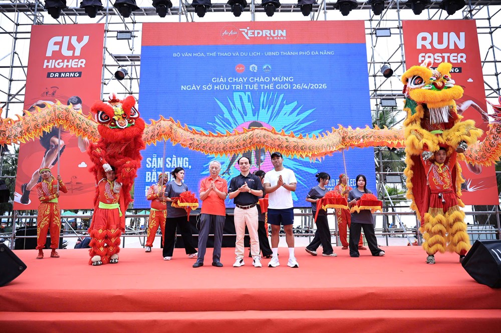 Khai mạc Giải chạy Chào mừng ngày Sở hữu trí tuệ thế giới 2026 - AirAsia RedRun Đà Nẵng 2026 - ảnh 3