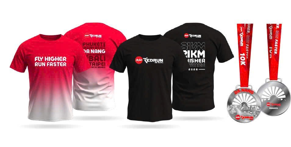 Những hình ảnh “nhuộm đỏ” các cung đường Đà Nẵng tại Giải chạy AirAsia RedRun Đà Nẵng 2026 - ảnh 4