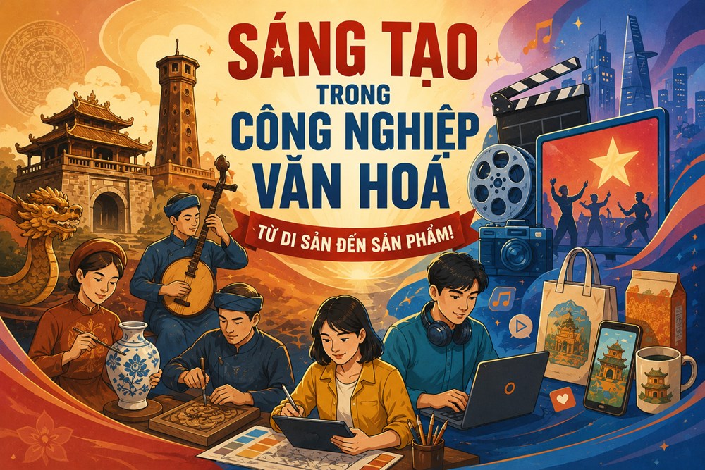 Sáng tạo trong công nghiệp văn hoá, từ di sản đến sản phẩm - ảnh 1