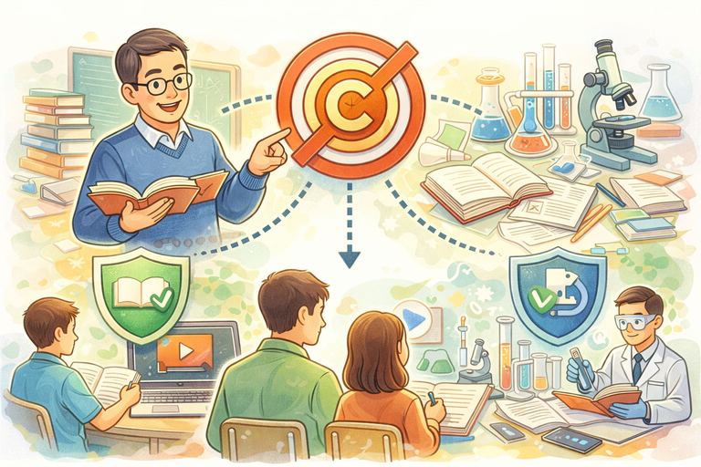 Giới hạn quyền tác giả trong trong hoạt động giảng dạy, nghiên cứu khoa học - ảnh 1