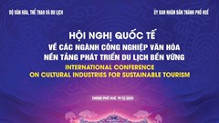 THÔNG CÁO BÁO CHÍ HỘI NGHỊ QUỐC TẾ VỀ CÔNG NGHIỆP VĂN HÓA – NỀN TẢNG PHÁT TRIỂN DU LỊCH BỀN VỮNG Thành phố Huế, ngày 19 tháng 12 năm 2025