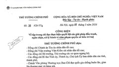 Thủ tướng Chính phủ ra Công điện yêu cầu quyết liệt đấu tranh, ngăn chặn và xử lý nghiêm hành vi xâm phạm quyền sở hữu trí tuệ