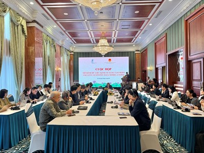 Nghiên cứu mô hình dữ liệu kinh tế sáng tạo WIPO, thúc đẩy phát triển công nghiệp văn hóa tại Việt Nam