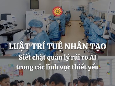 Siết chặt quản lý rủi ro AI trong các lĩnh vực thiết yếu