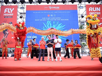 Khai mạc Giải chạy Chào mừng ngày Sở hữu trí tuệ thế giới 2026 - AirAsia RedRun Đà Nẵng 2026