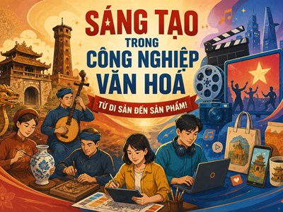 Sáng tạo trong công nghiệp văn hoá, từ di sản đến sản phẩm