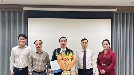 Trao Quyết định bổ nhiệm Phó Giám đốc Trung tâm Bảo vệ bản quyền Việt Nam, Cục Bản quyền tác giả