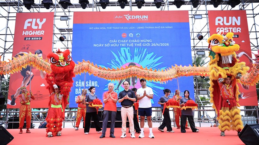 Khai mạc Giải chạy Chào mừng ngày Sở hữu trí tuệ thế giới 2026 - AirAsia RedRun Đà Nẵng 2026